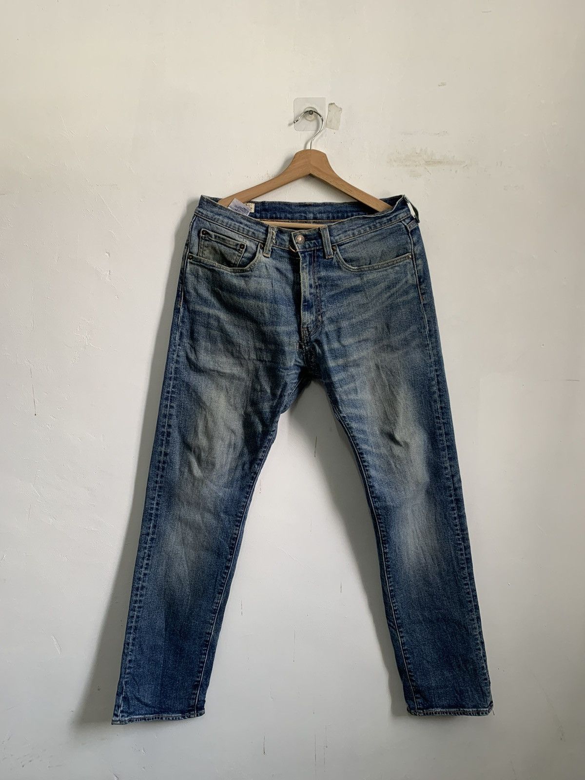 Levi's Vintage Levis 505 Big E Jeans Leather Pie Denim Size US 32 / EU 48 - 1 Thumbnail