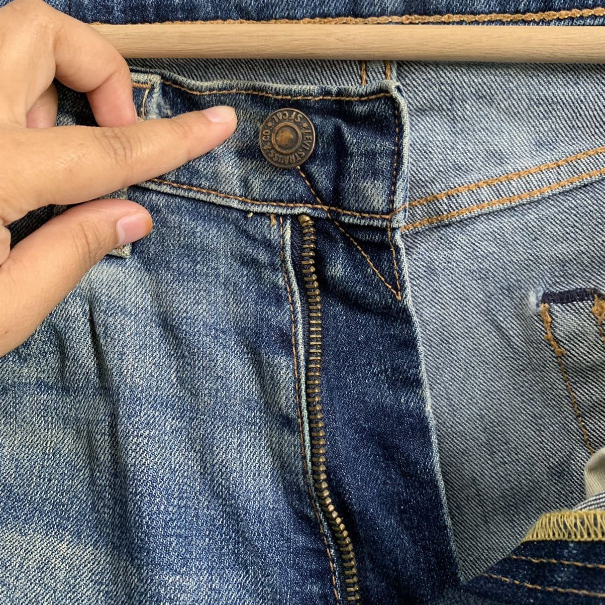 Levi's Vintage Levis 505 Big E Jeans Leather Pie Denim Size US 32 / EU 48 - 14 Thumbnail