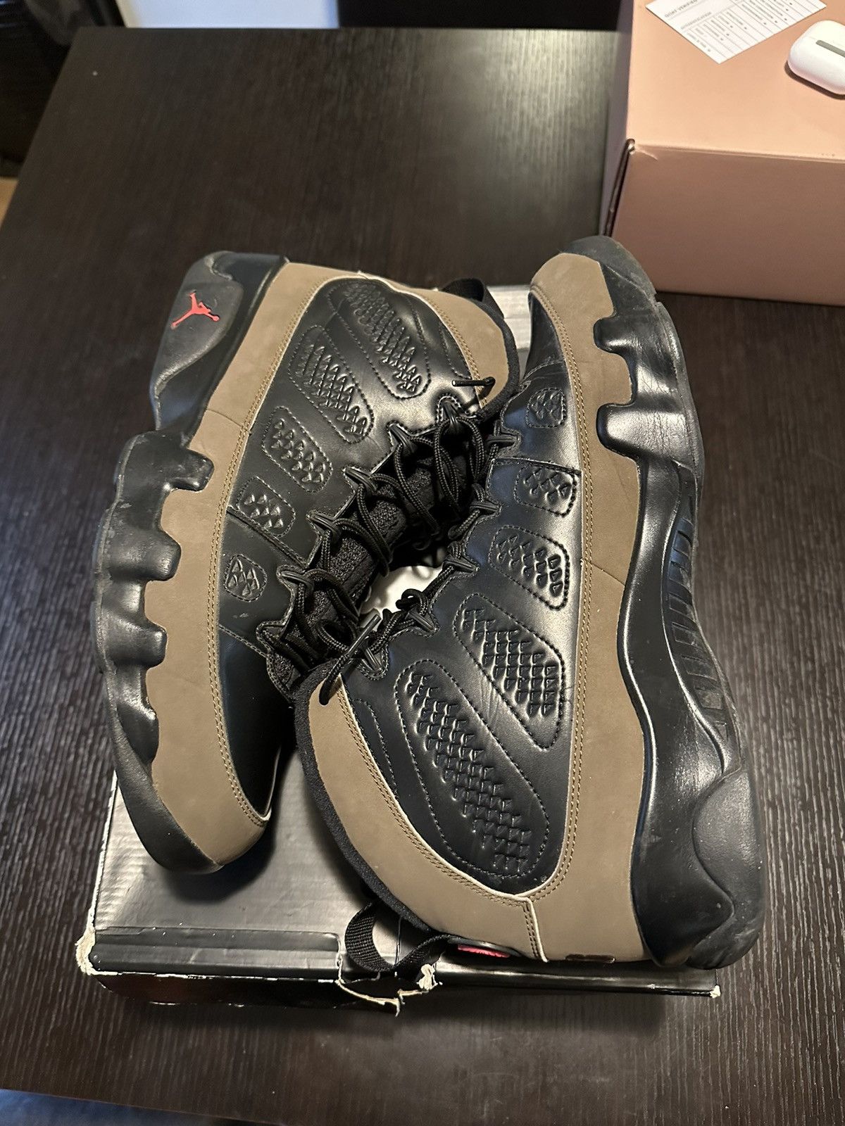 Nike × Vintage Jordan 9 Olive Size US 12 / EU 45 - 1 Thumbnail