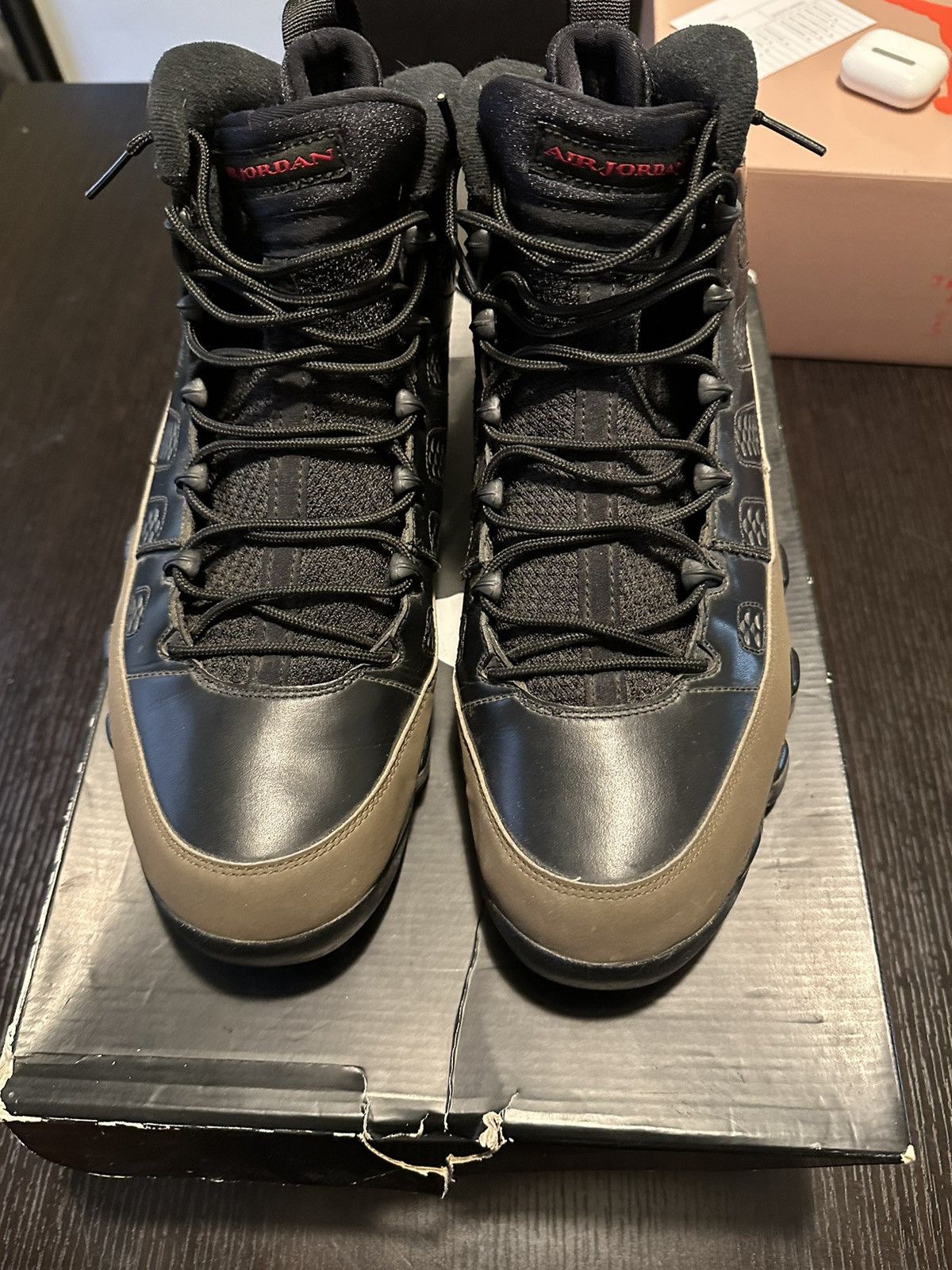 Nike × Vintage Jordan 9 Olive Size US 12 / EU 45 - 4 Thumbnail