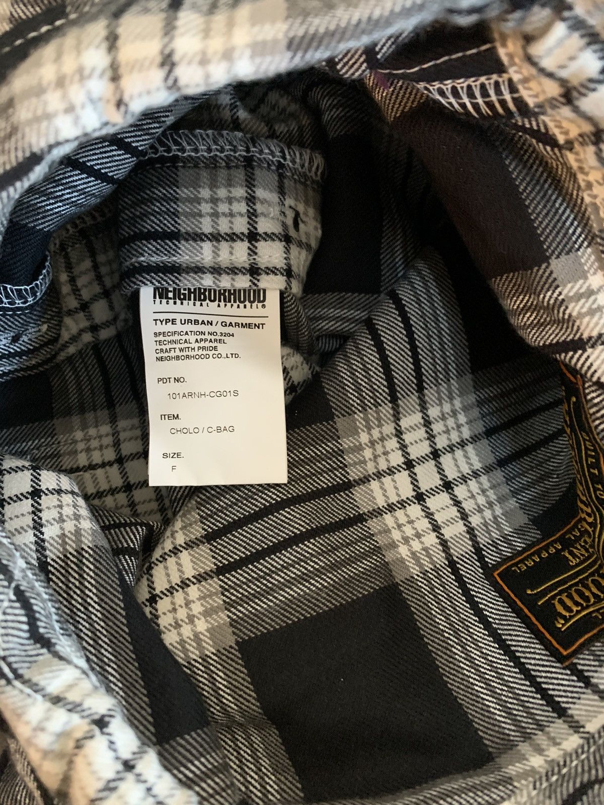 Neighborhood Neighborhood Shirt Cholo / C-Bag Size ONE SIZE - 9 Thumbnail
