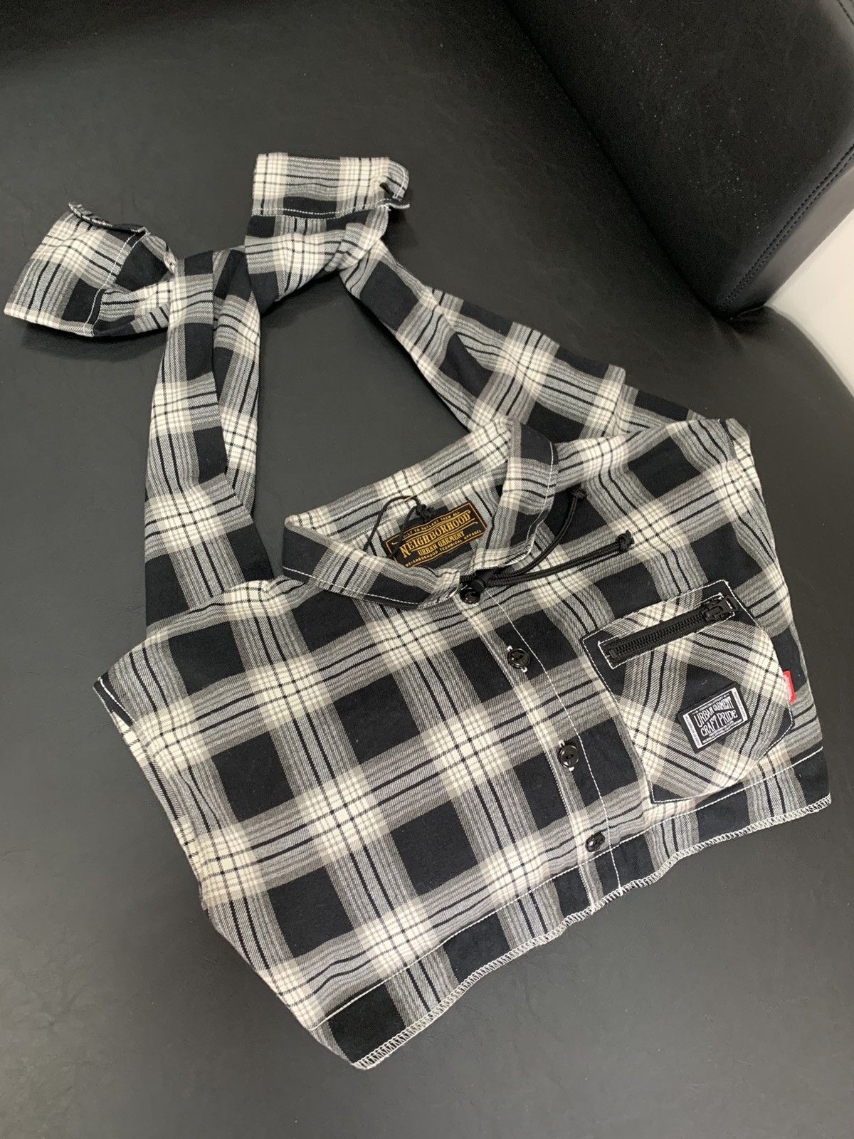 image of Neighborhood Shirt Cholo / C-Bag in Plaid, Men's