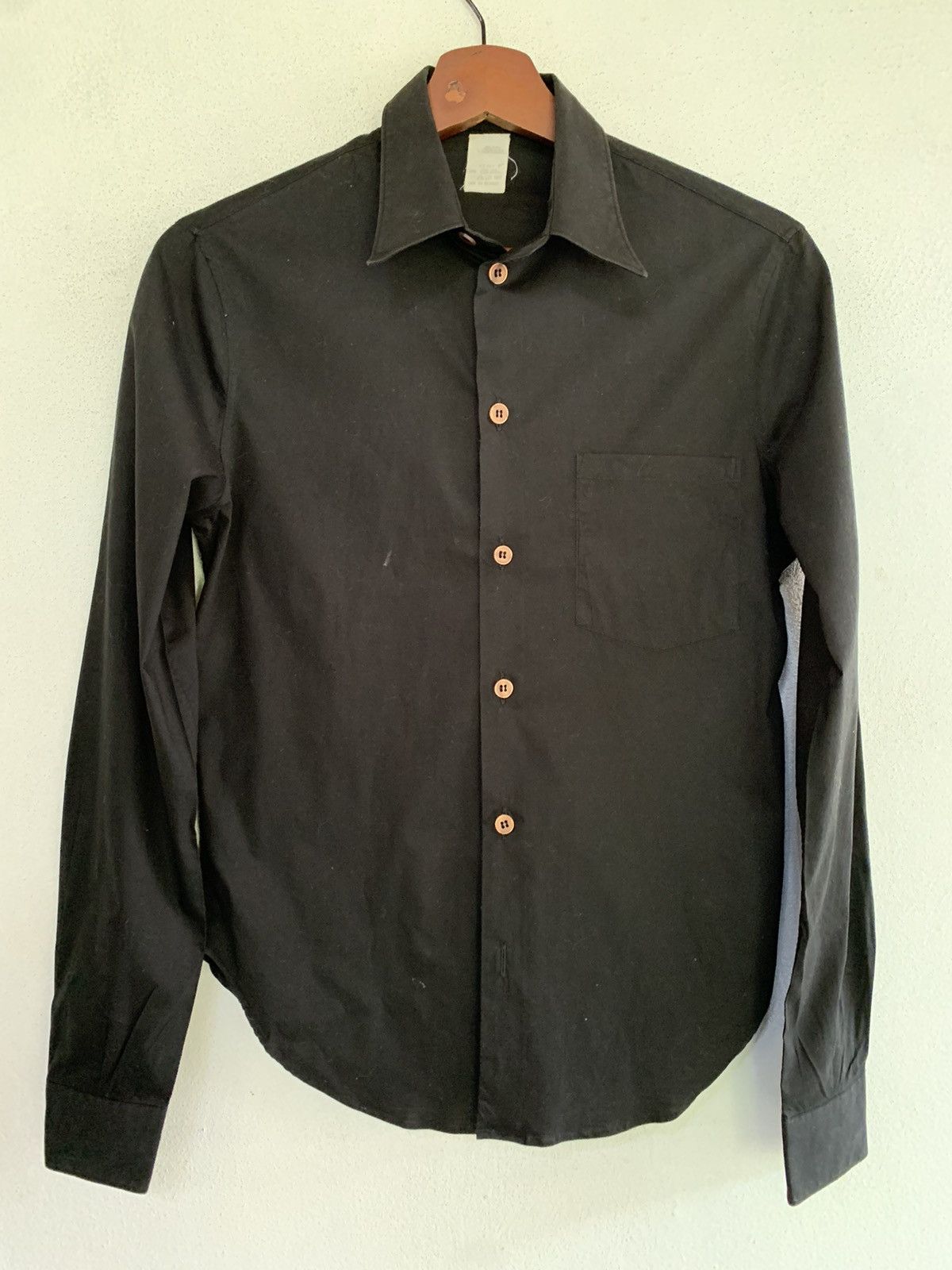 Designer × Helmut Lang Helmut Lang Long sleeve Button Up shirt Size S / US 4 / IT 40 - 1 Thumbnail