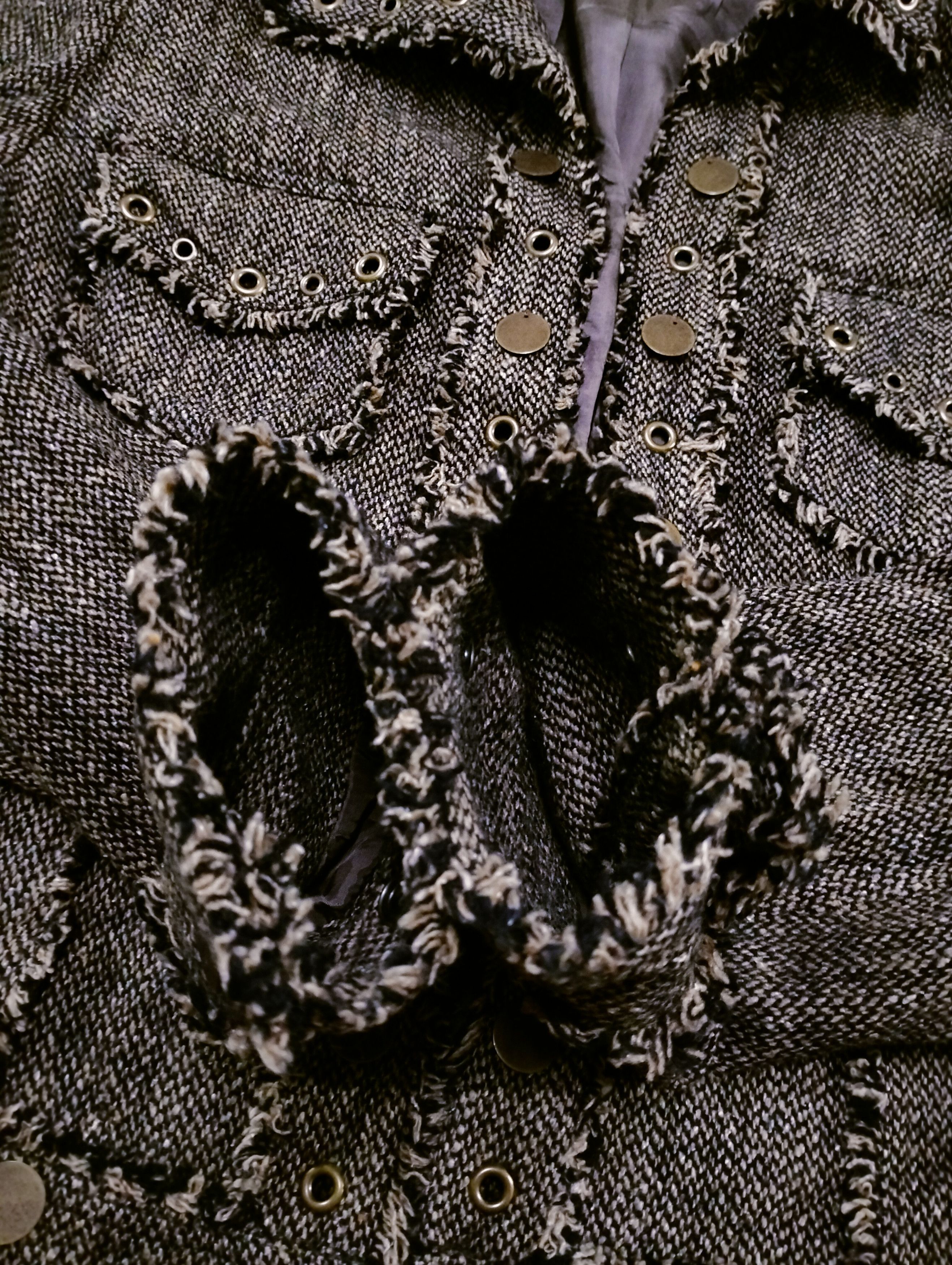 Japanese Brand Rare🔥Tweed Wool Jacket Style Size S / US 4 / IT 40 - 8 Thumbnail