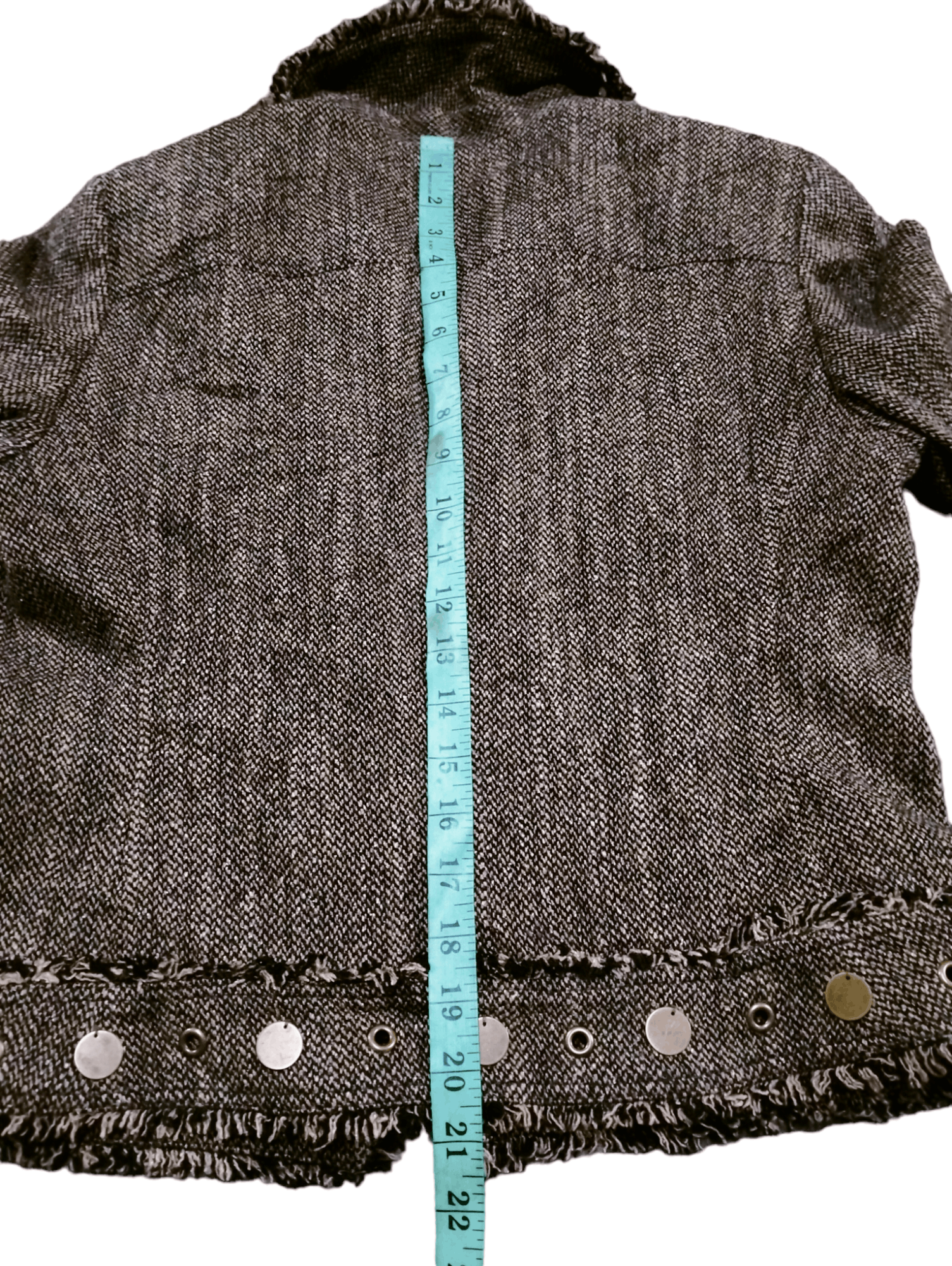 Japanese Brand Rare🔥Tweed Wool Jacket Style Size S / US 4 / IT 40 - 21 Thumbnail