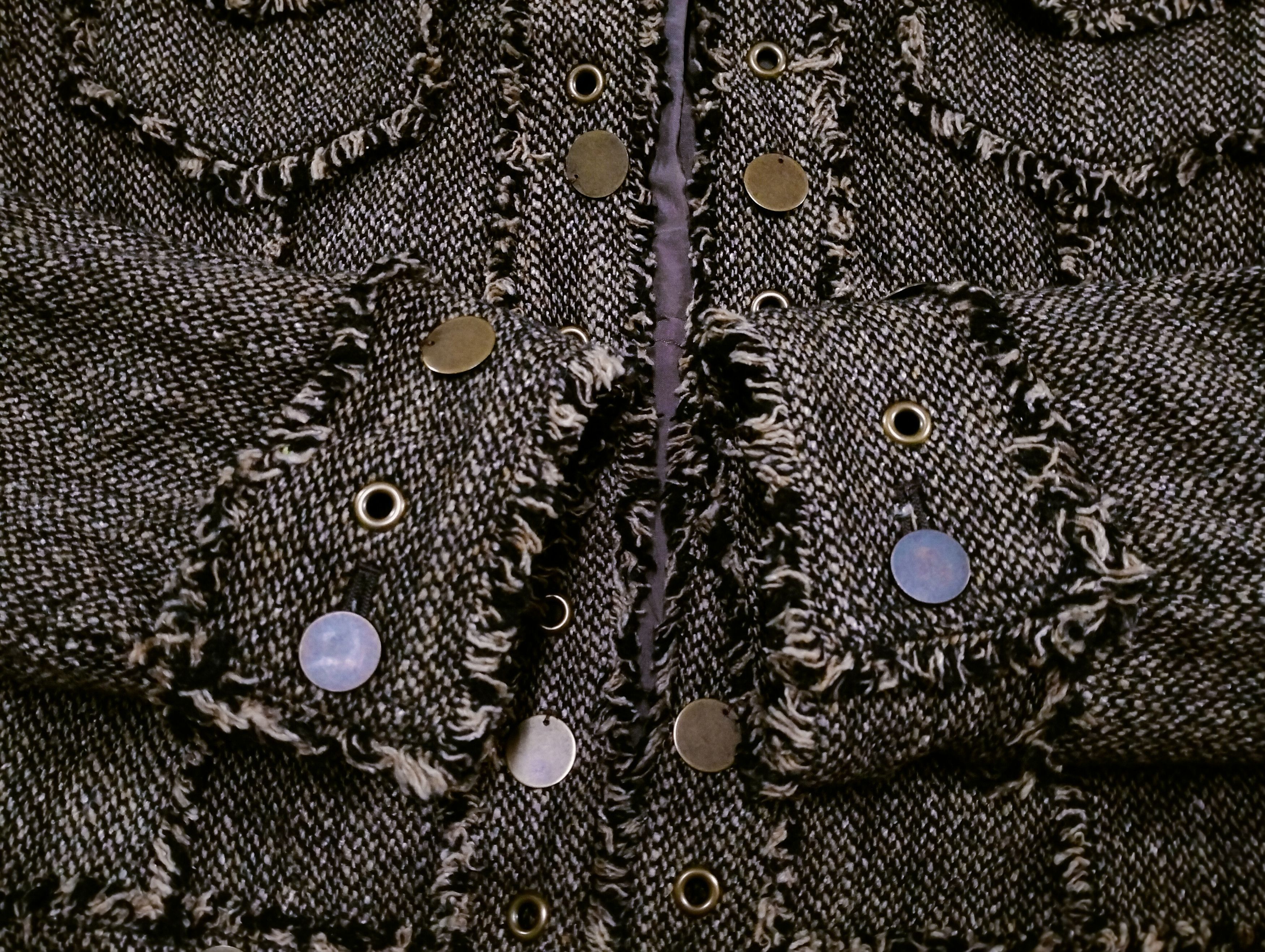 Japanese Brand Rare🔥Tweed Wool Jacket Style Size S / US 4 / IT 40 - 9 Thumbnail