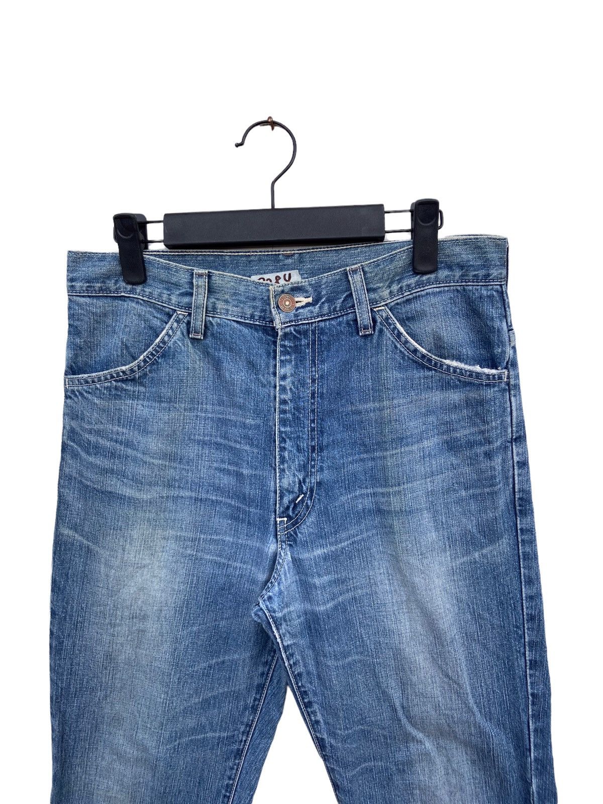 N.Hoolywood Vintage Flared Levis X N. Hollywood Bootcut Jeans Size US 30 / EU 46 - 5 Thumbnail