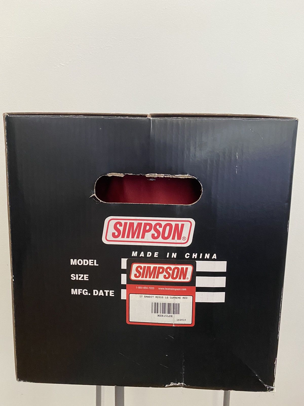 Supreme Supreme Simpson Street Bandit Helmet Red Size ONE SIZE - 16 Thumbnail