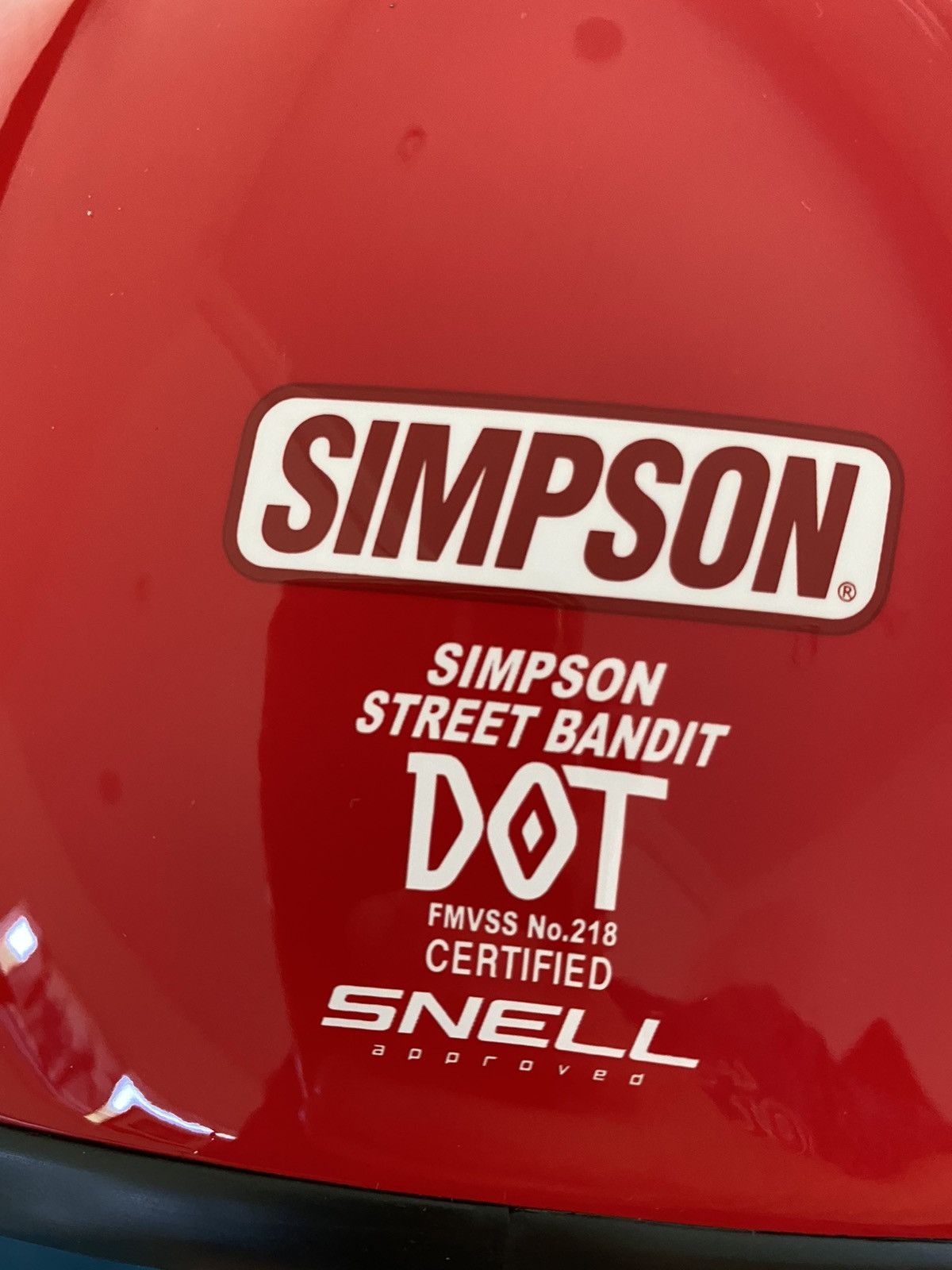 Supreme Supreme Simpson Street Bandit Helmet Red Size ONE SIZE - 19 Thumbnail