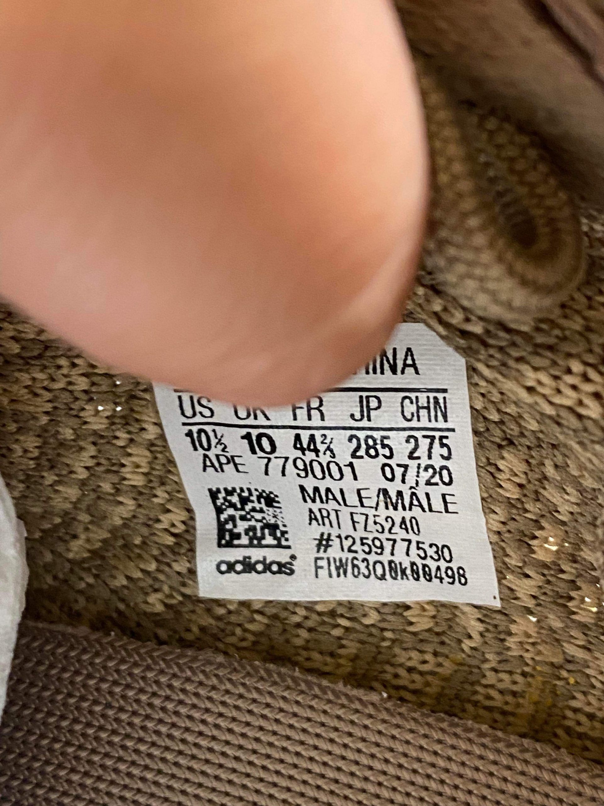 adidas gazelle silver green womens Adidas Yeezy Boost 350 V2 Sand Taupe – Retro Grails main image 1