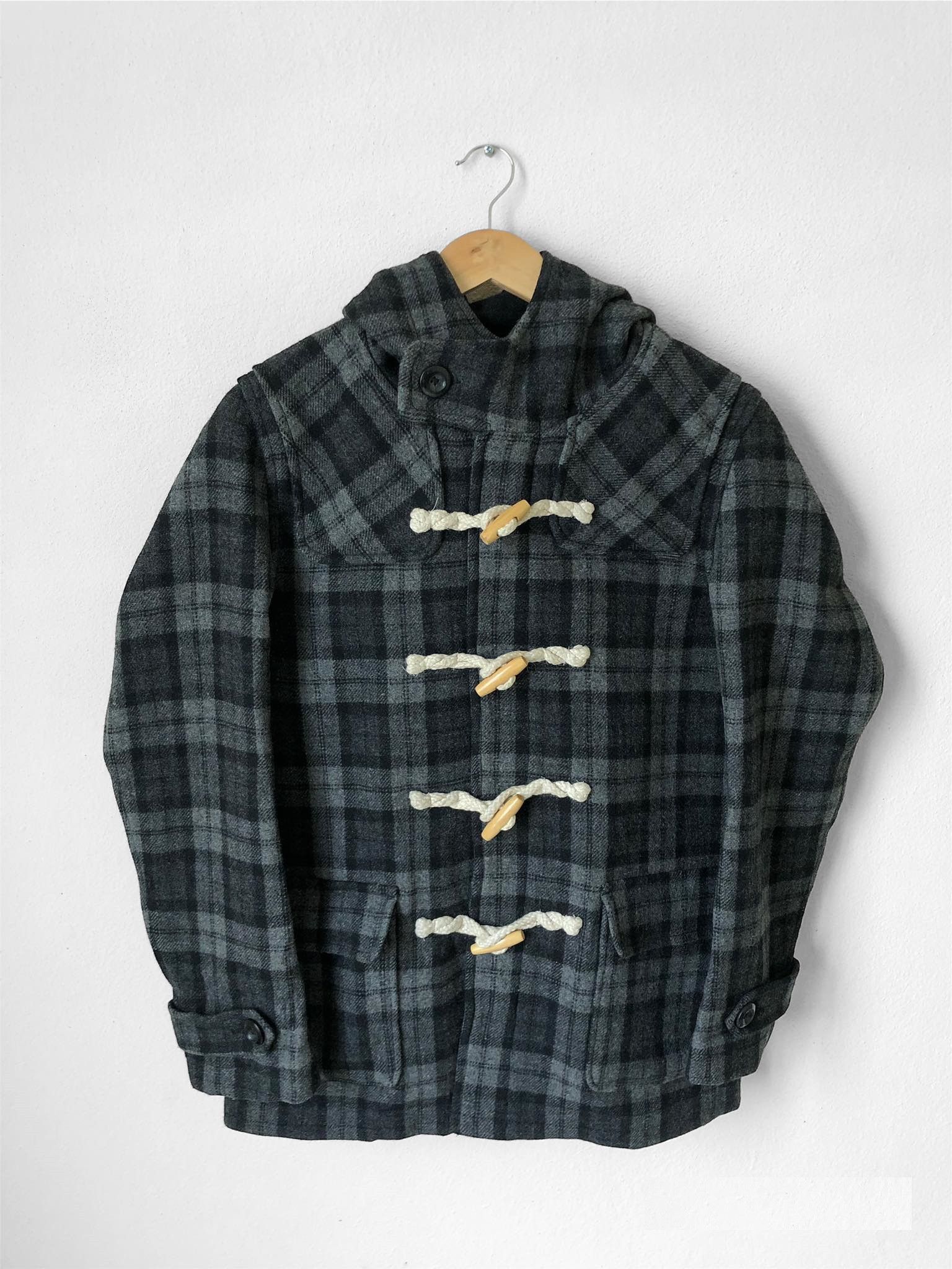 ☑️NEED GONE☑️ Vintage 90s Harvard Boston Duffle Coat