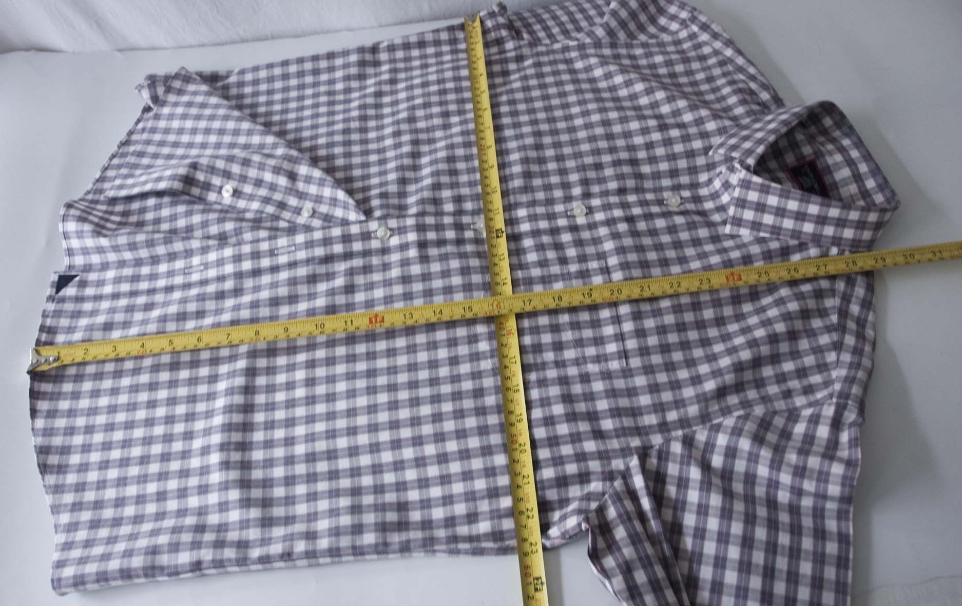 UNTUCKit Untuckit Shirt Wrinkle Free Cotton Plaid Size L Size US L / EU 52-54 / 3 - 4 Thumbnail