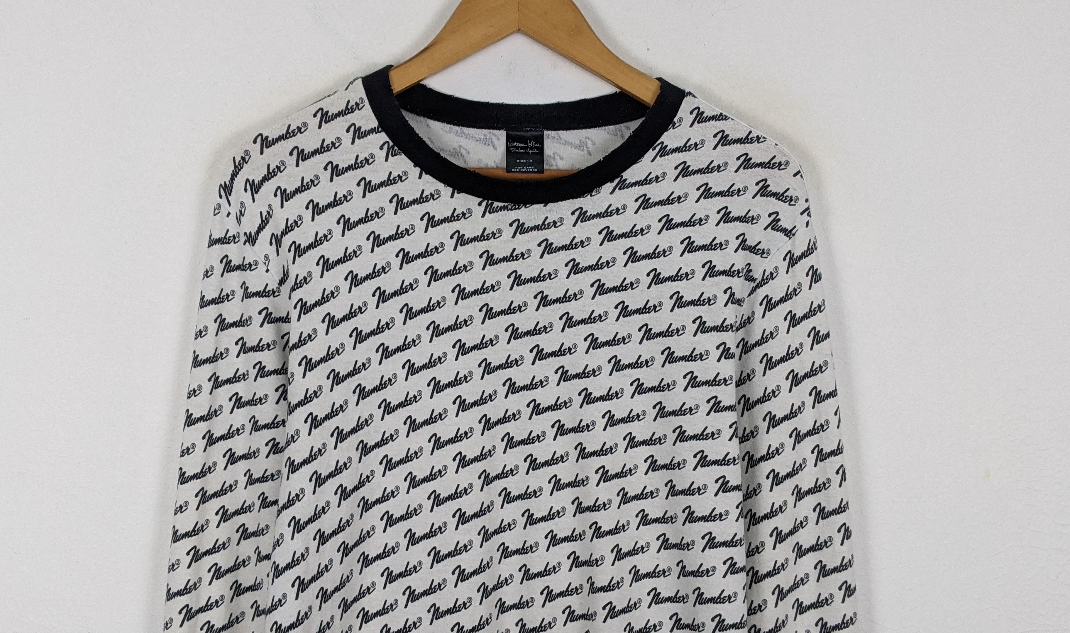 Number (N)ine Number Nine Fender logo fullprint shirt Size US M / EU 48-50 / 2 - 2 Thumbnail