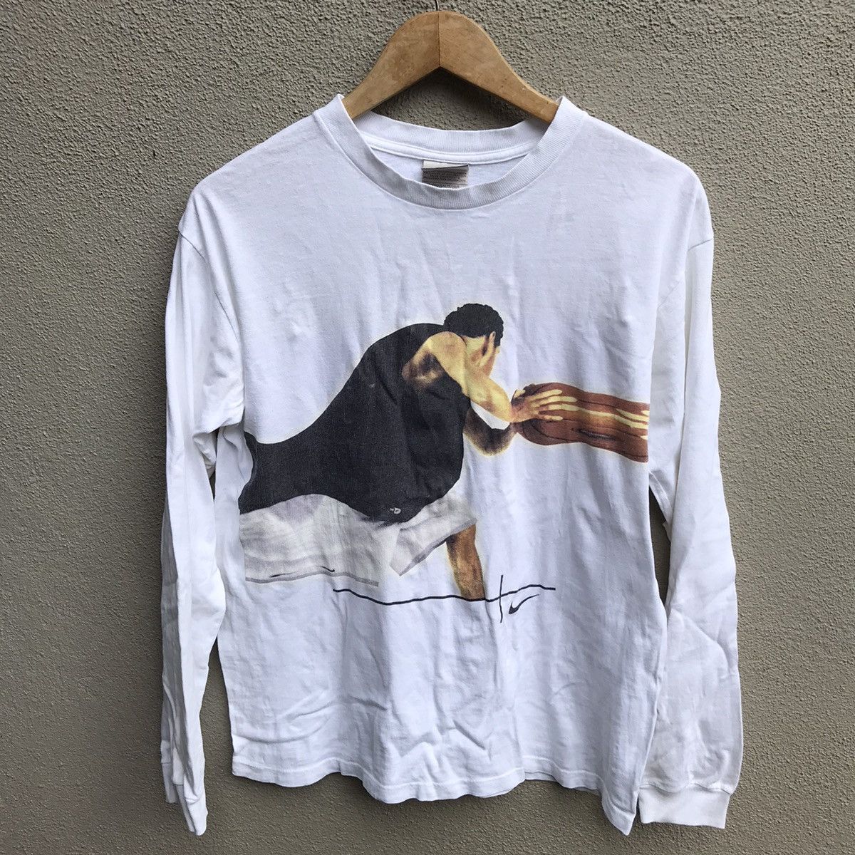 Nike Vintage NIKE Hoops basketball nba tee y2k Size US M / EU 48-50 / 2 - 2 Thumbnail