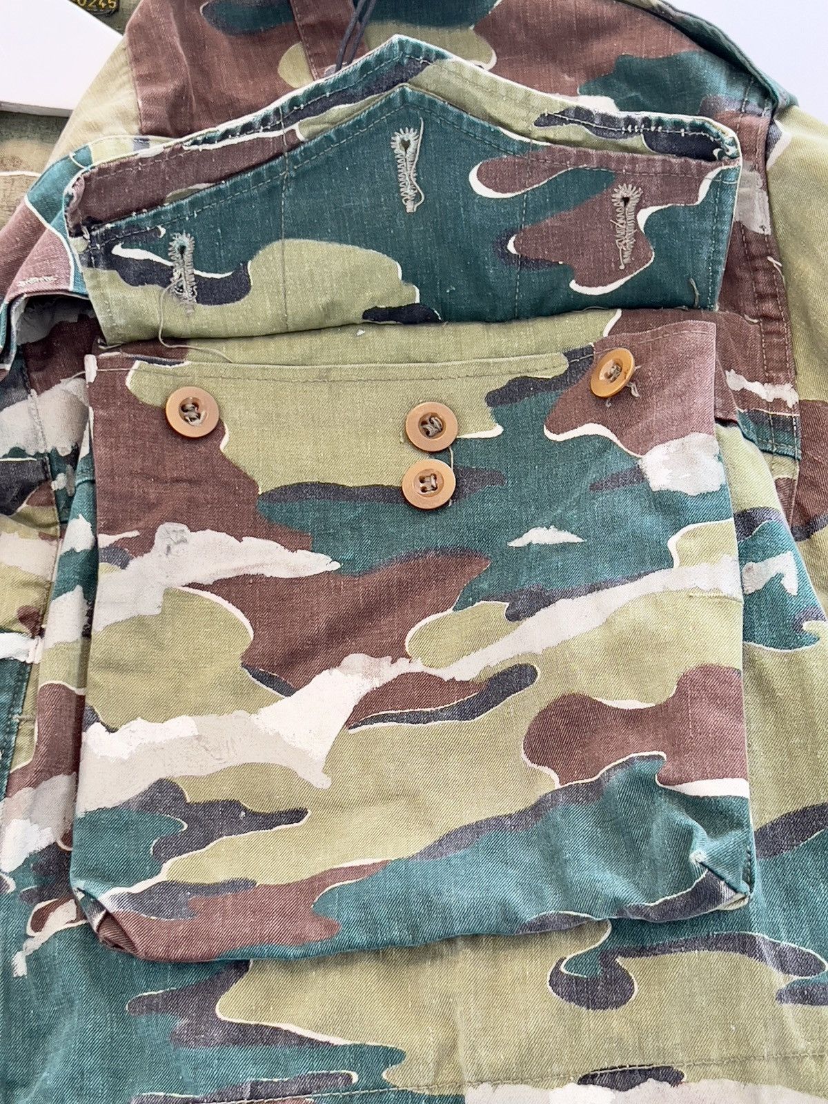 Maharishi 1 OF 1 UPCYCLED IN LONDON M65 Congo Smock Tiger Camo Painted Size US L / EU 52-54 / 3 - 19 Thumbnail