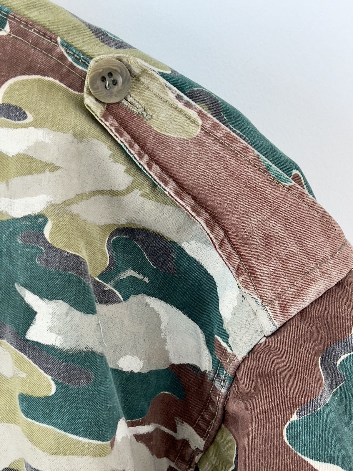 Maharishi 1 OF 1 UPCYCLED IN LONDON M65 Congo Smock Tiger Camo Painted Size US L / EU 52-54 / 3 - 11 Thumbnail