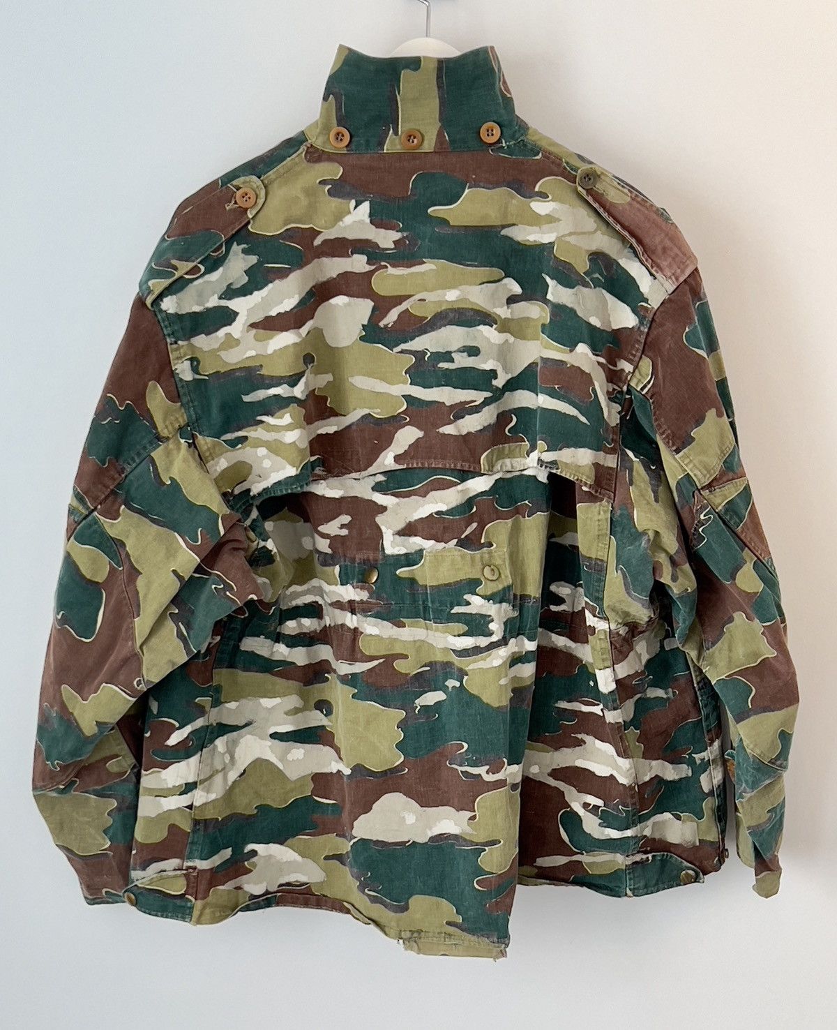 Maharishi 1 OF 1 UPCYCLED IN LONDON M65 Congo Smock Tiger Camo Painted Size US L / EU 52-54 / 3 - 13 Thumbnail