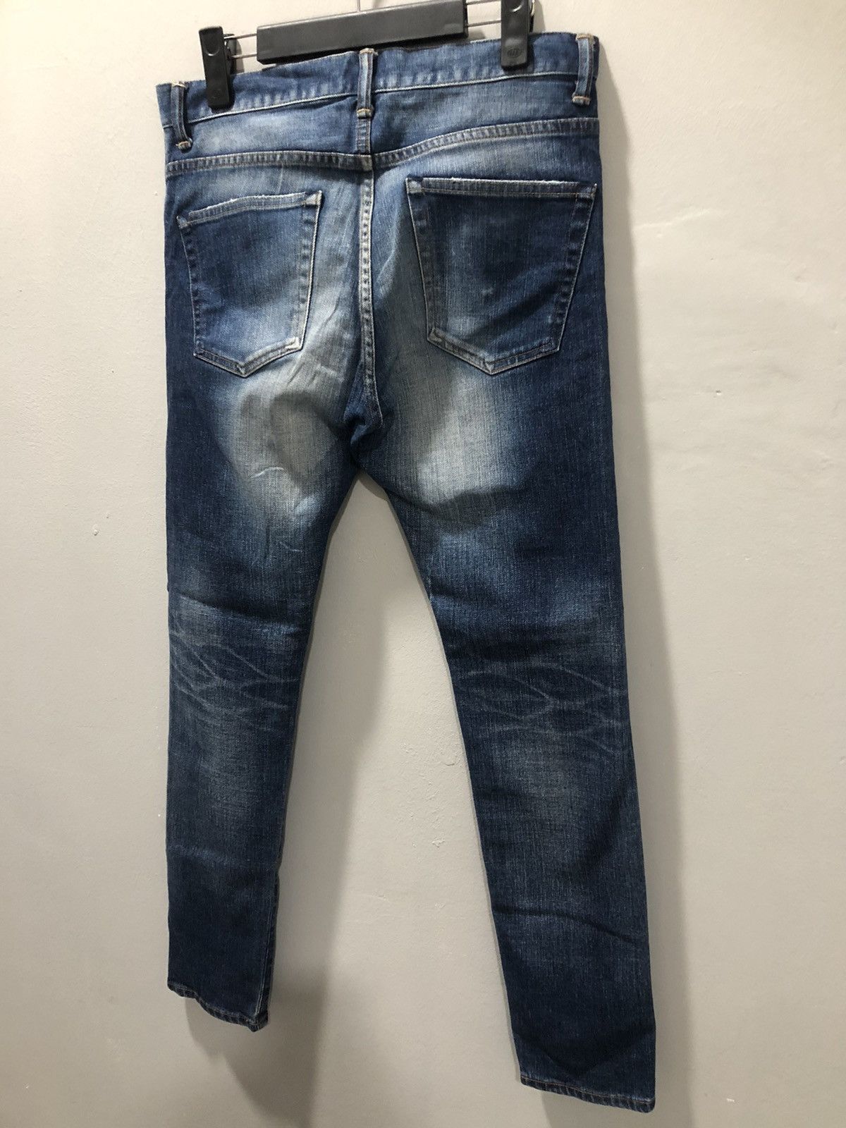 Japanese Brand Big Smith Ripped Selvedge Women Denim Pants Size 30" / US 8 / IT 44 - 8 Thumbnail