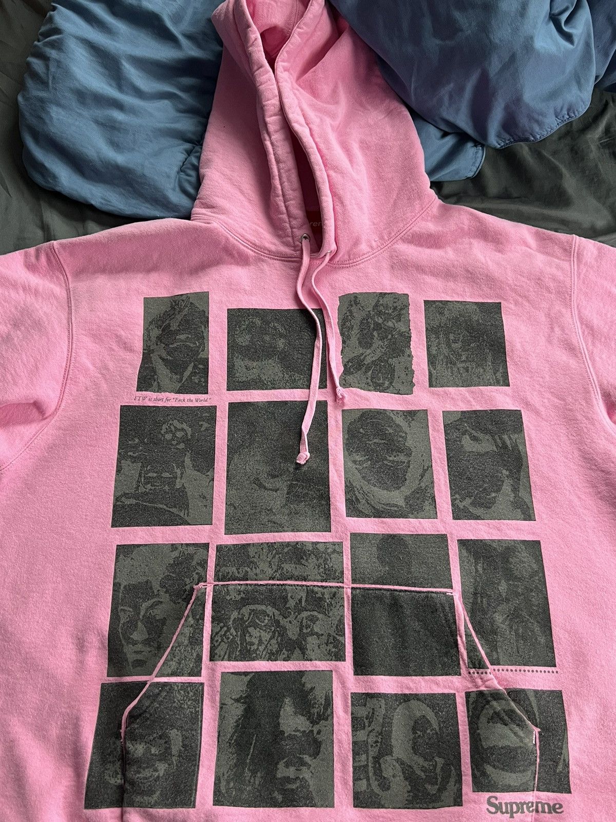 Supreme Supreme Collage Grid hoodie FW21 | Grailed