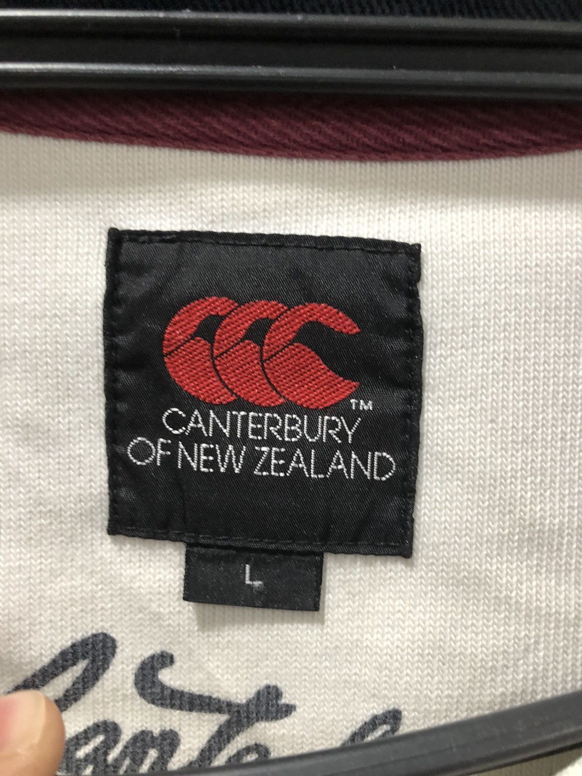 Canterbury of New Zealand Canterbury Polo Long Sleeve Shirt Size US L / EU 52-54 / 3 - 6 Thumbnail