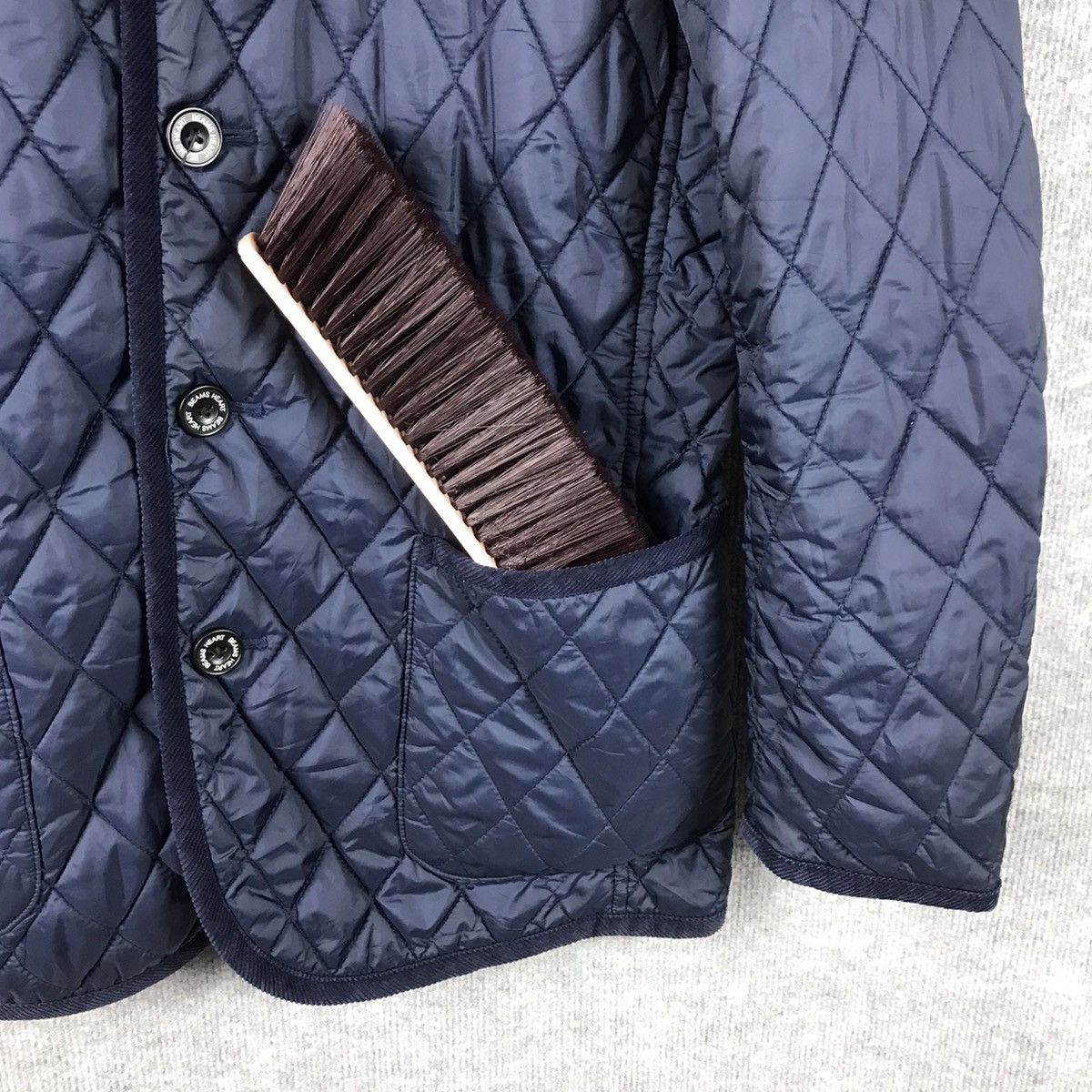 Beams Plus JAPAN BRAND PUFFER QUILTED ISSEY MIYAKE STYLE NAVY JACKET Size US M / EU 48-50 / 2 - 4 Thumbnail