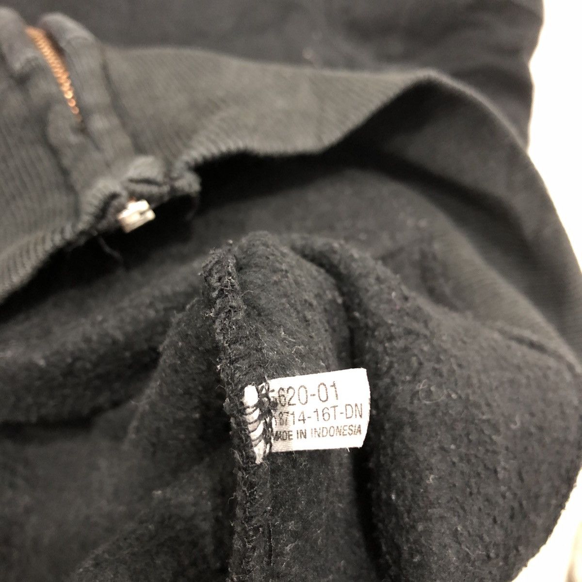 Japanese Brand Rare🔥Japanese Kanji Letter Zipper Hoodie sweatshirt Size US XL / EU 56 / 4 - 12 Thumbnail