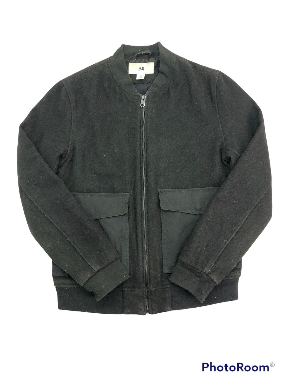H&M H&M Black Wool Jacket Size US S / EU 44-46 / 1 - 1 Thumbnail