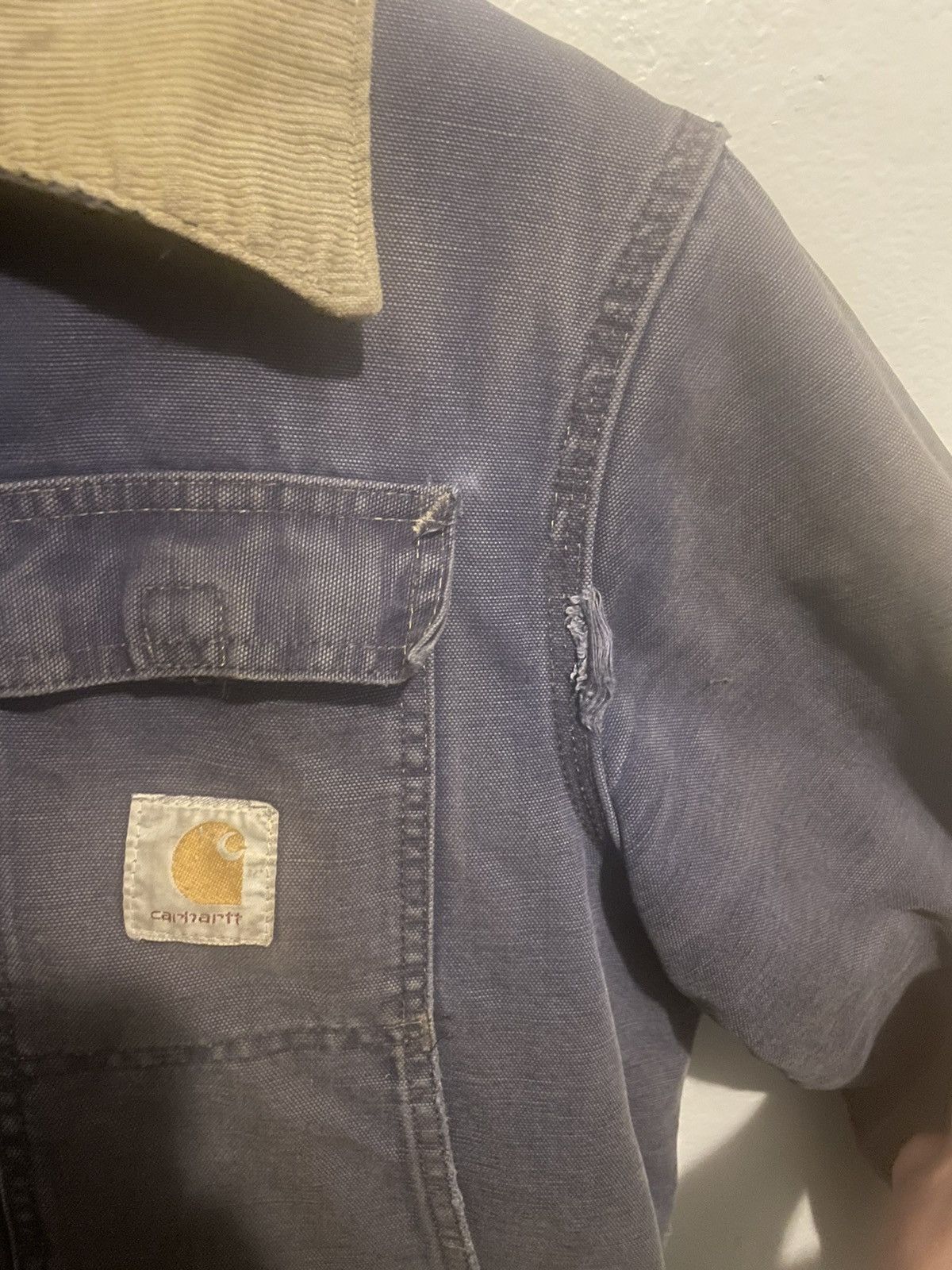 Carhartt Vintage 1970s-80s Carhartt Detroit Deep Pocket Jacket Size US L / EU 52-54 / 3 - 5 Thumbnail