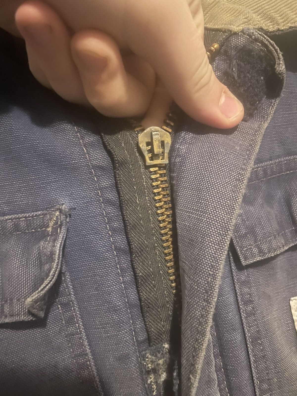 Carhartt Vintage 1970s-80s Carhartt Detroit Deep Pocket Jacket Size US L / EU 52-54 / 3 - 8 Thumbnail