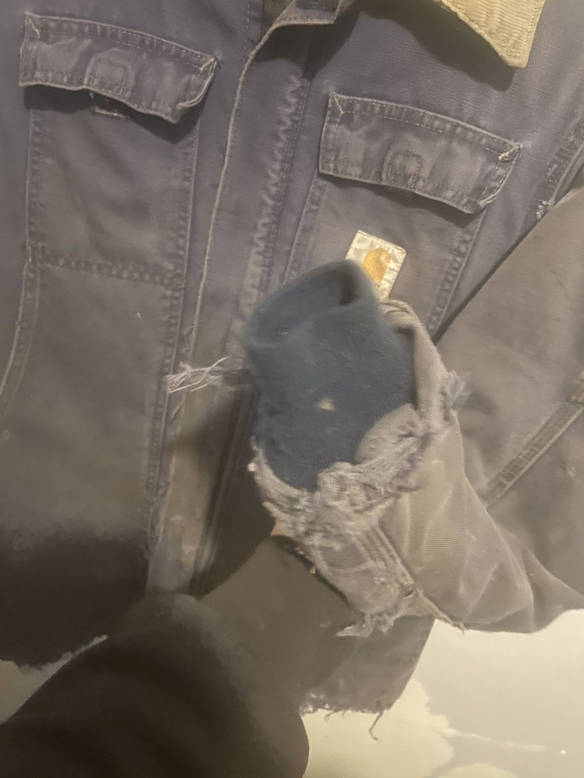 Carhartt Vintage 1970s-80s Carhartt Detroit Deep Pocket Jacket Size US L / EU 52-54 / 3 - 4 Thumbnail