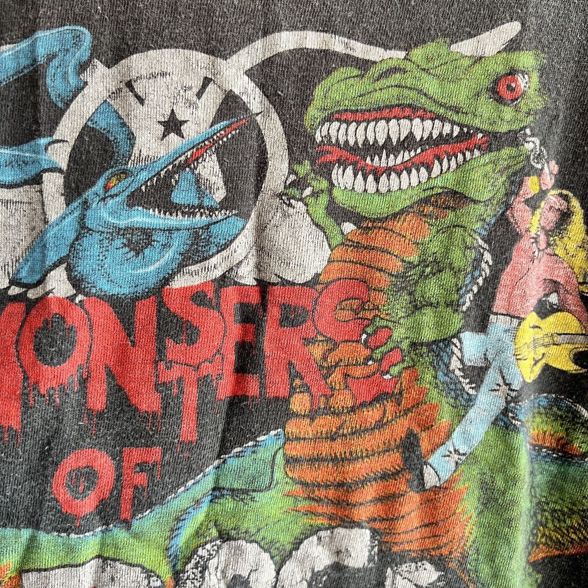Band Tees VTG 1979 Day On The Green #3 Monsters Of Rock Tee Shirt ACDC Size US XS / EU 42 / 0 - 6 Thumbnail
