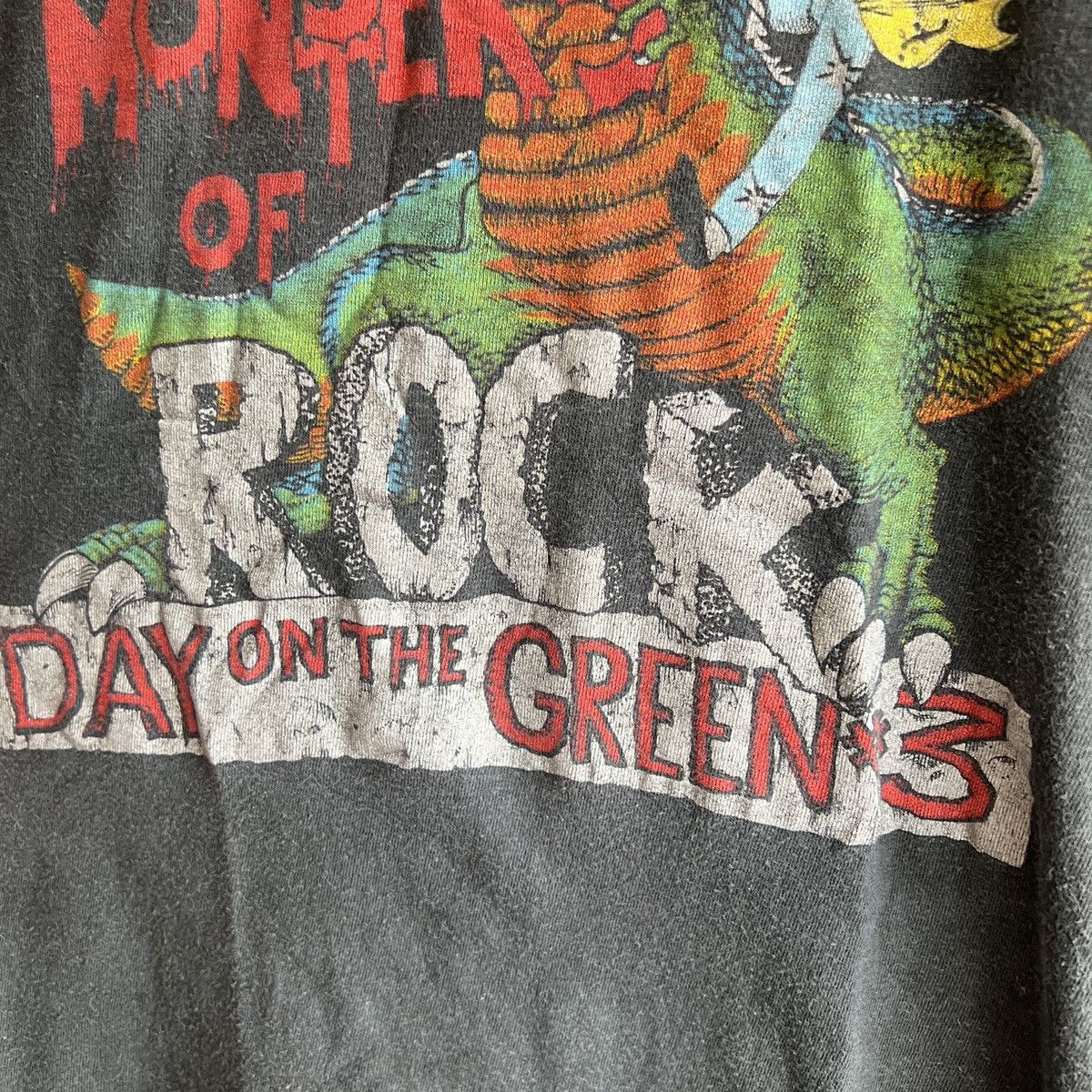 Band Tees VTG 1979 Day On The Green #3 Monsters Of Rock Tee Shirt ACDC Size US XS / EU 42 / 0 - 7 Thumbnail