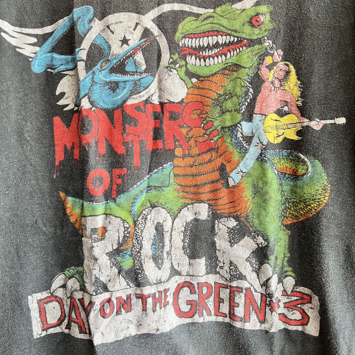 Band Tees VTG 1979 Day On The Green #3 Monsters Of Rock Tee Shirt ACDC Size US XS / EU 42 / 0 - 11 Thumbnail