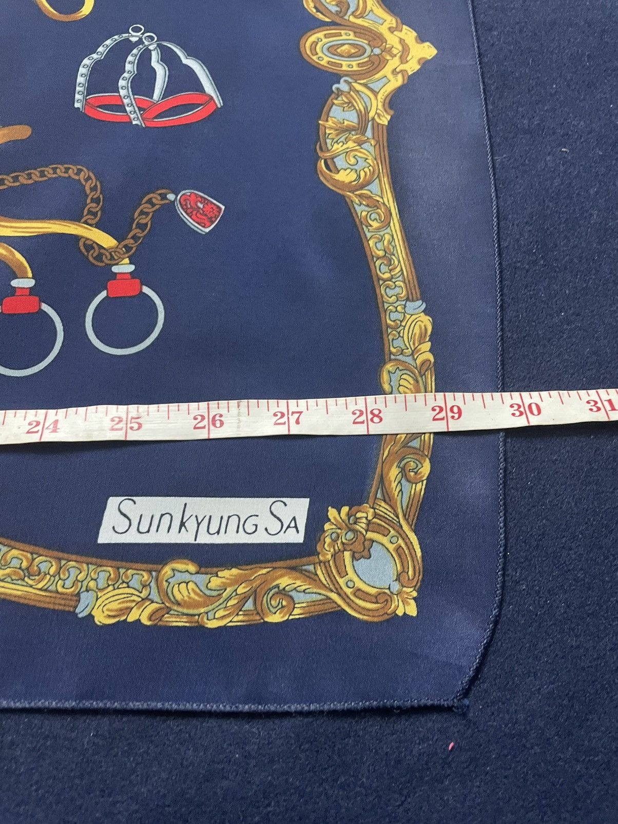 Japanese Brand × Other × Vintage Sunkyung Sa silk scarf Size ONE SIZE - 7 Thumbnail