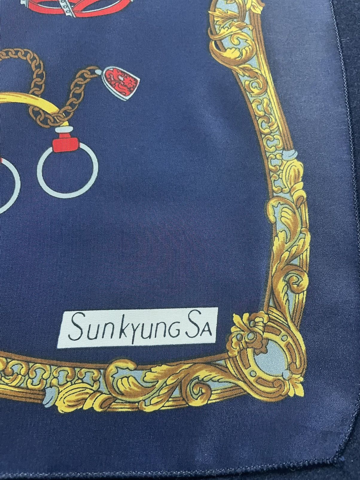Japanese Brand × Other × Vintage Sunkyung Sa silk scarf Size ONE SIZE - 6 Thumbnail