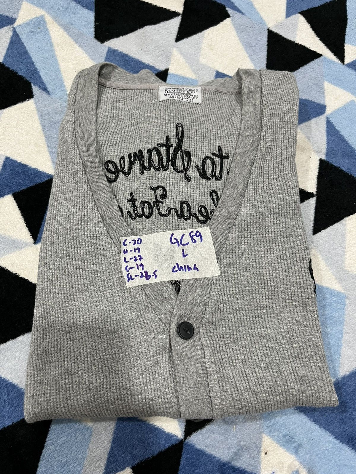 Other Stooge & Co Union Made Cardigan Size US L / EU 52-54 / 3 - 16 Thumbnail