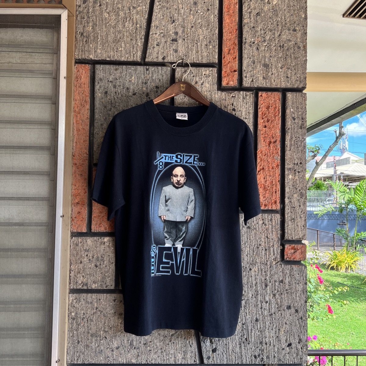 Vintage 1999 Austin Powers Mini Me Movie Promo Tee Shirt Dr. Evil Size US L / EU 52-54 / 3 - 3 Thumbnail