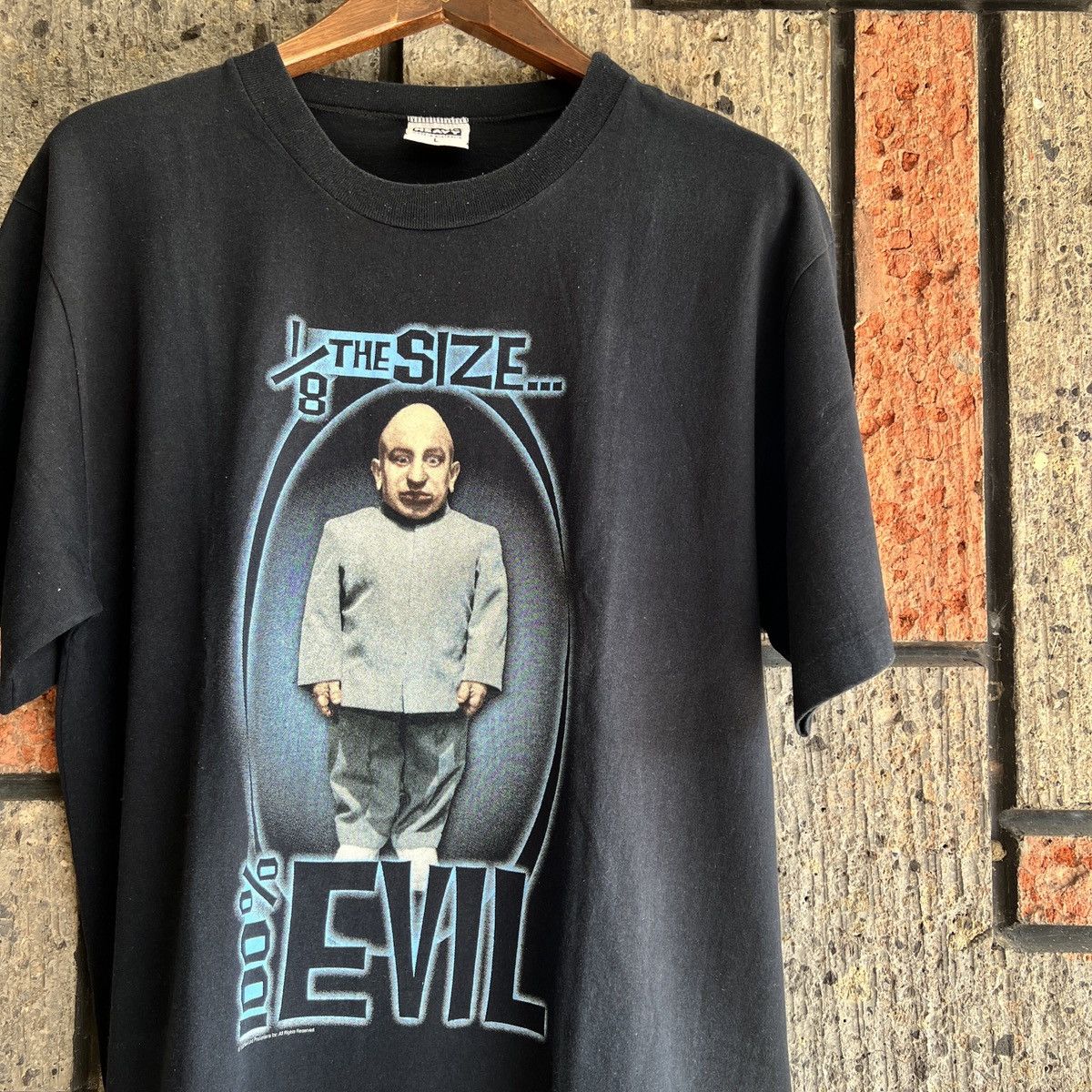 Vintage 1999 Austin Powers Mini Me Movie Promo Tee Shirt Dr. Evil Size US L / EU 52-54 / 3 - 2 Thumbnail