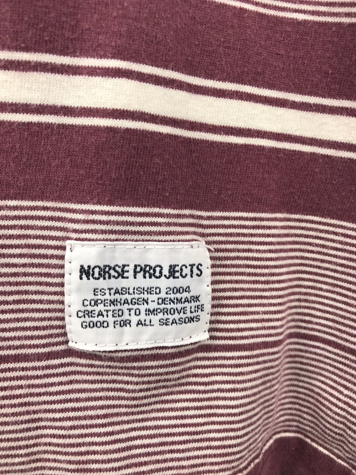 Norse Projects AW12 Rudolph Stripes Tee Size US M / EU 48-50 / 2 - 5 Thumbnail