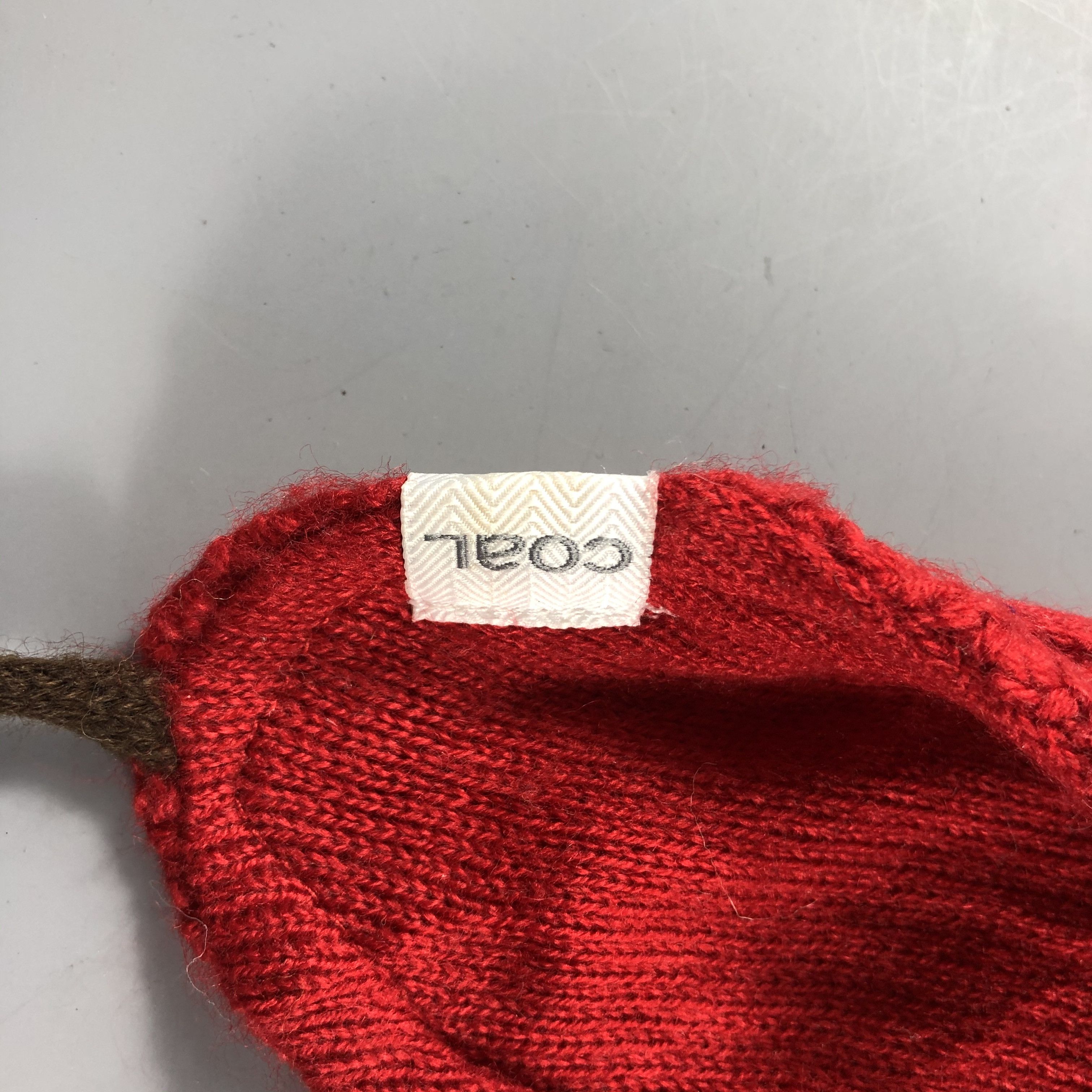 Japanese Brand × Vintage Japanese Brand Hats Earflap Beanie Stripe Snow Cap B1279 Size ONE SIZE - 5 Thumbnail