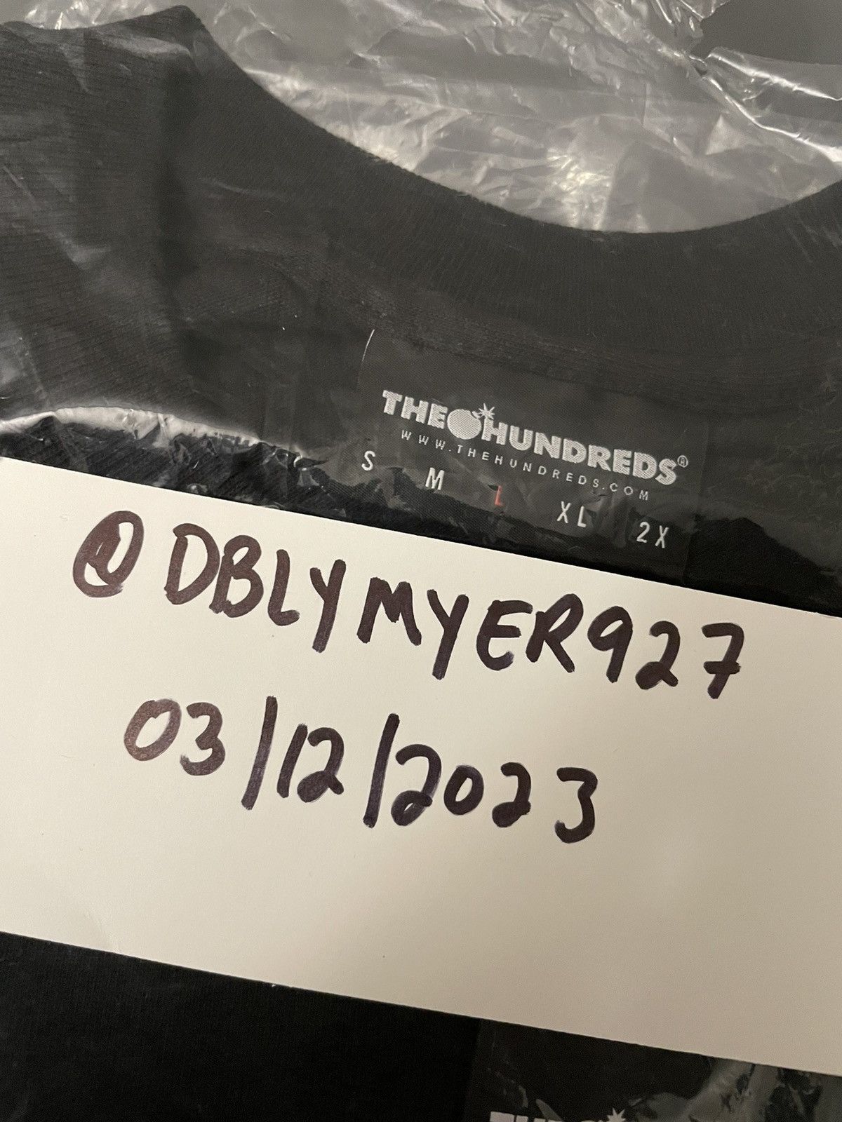 Joshua Vides The Hundreds X Joshua Vides Adam Bomb Tee Size US L / EU 52-54 / 3 - 4 Thumbnail