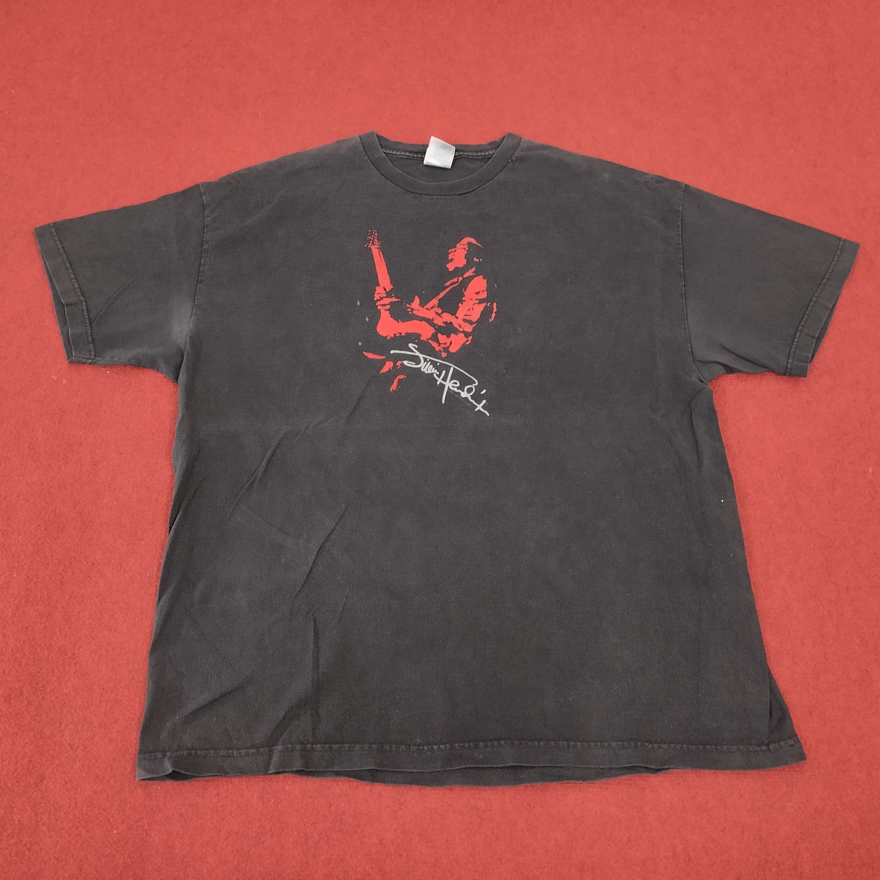 Band Tees × Jimi Hendrix × Vintage Jimi Hendrix Guitarist Legend Vintage Tshirt dp1 Size US XXL / EU 58 / 5 - 1 Thumbnail