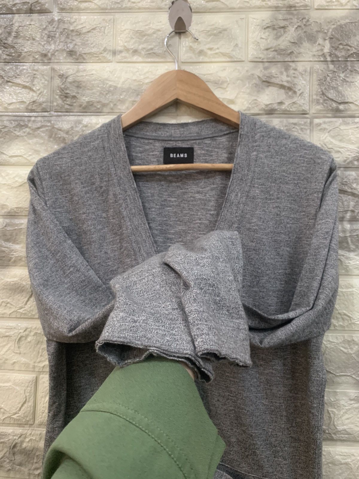 Japanese Brand Beams button Cardigan Size S / US 4 / IT 40 - 7 Thumbnail