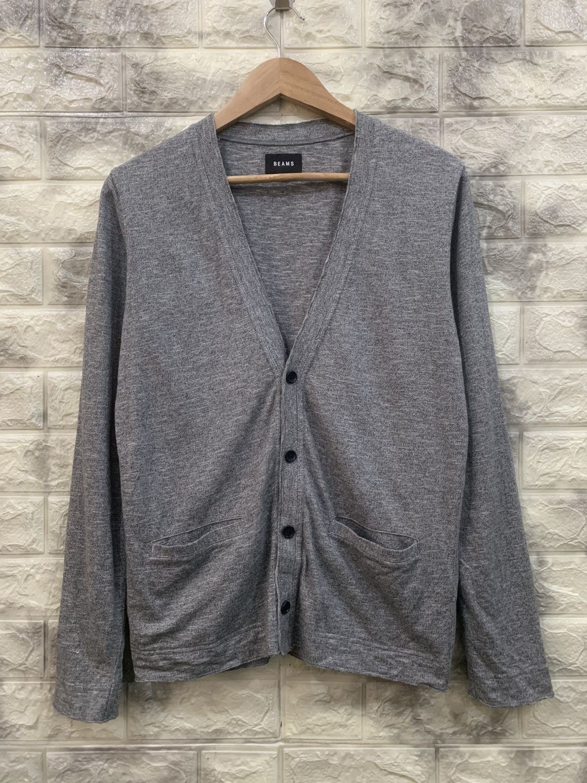 Japanese Brand Beams button Cardigan Size S / US 4 / IT 40 - 2 Thumbnail