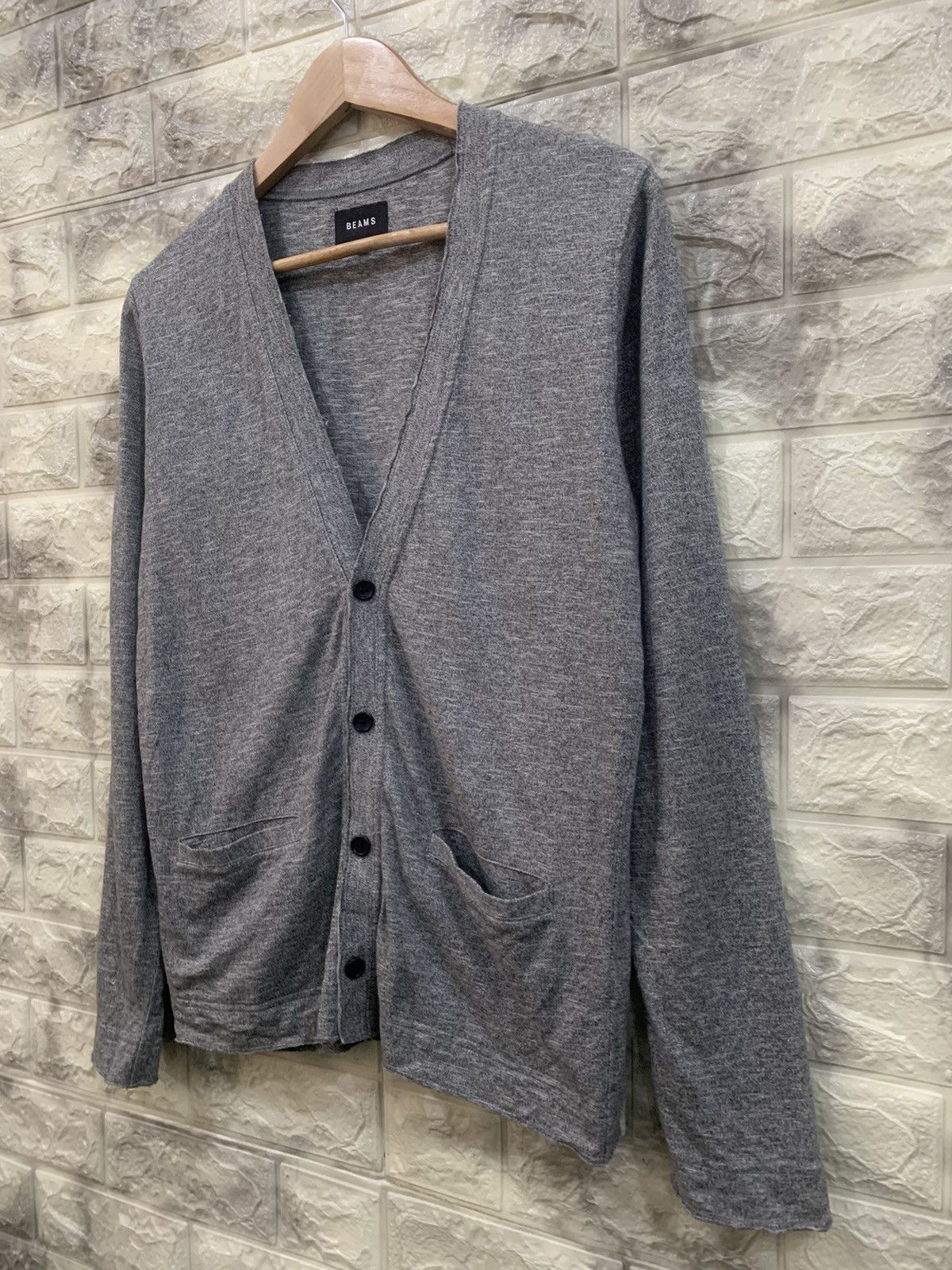 Japanese Brand Beams button Cardigan Size S / US 4 / IT 40 - 3 Thumbnail