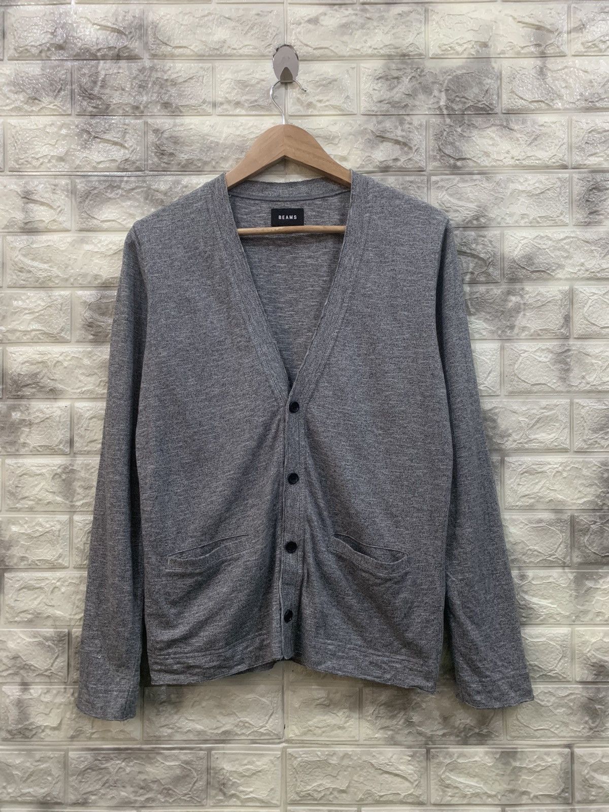 Japanese Brand Beams button Cardigan Size S / US 4 / IT 40 - 1 Thumbnail
