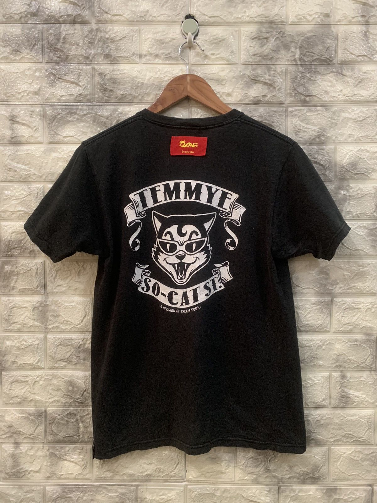Vintage Vintage Cream Soda Temmye The Cats Skateboard tee Size US M / EU 48-50 / 2 - 1 Thumbnail