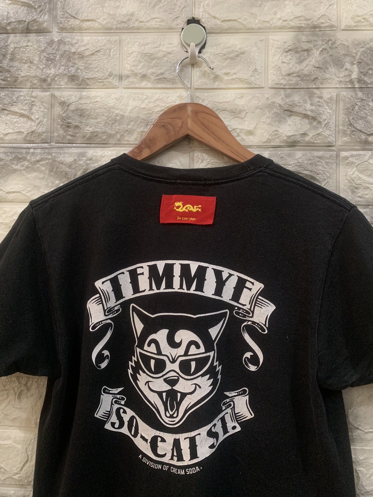 Vintage Vintage Cream Soda Temmye The Cats Skateboard tee Size US M / EU 48-50 / 2 - 10 Thumbnail
