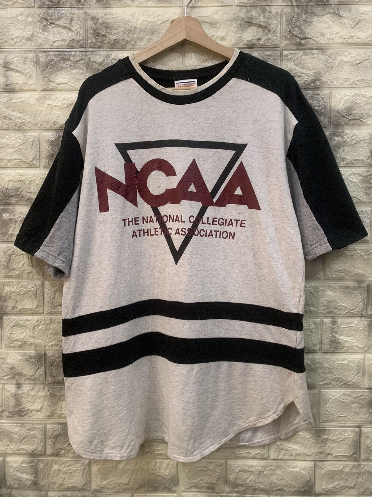 image of Descente x NCAA Vintage NCAA Big Logo T-Shirt, Men's (Size Large)