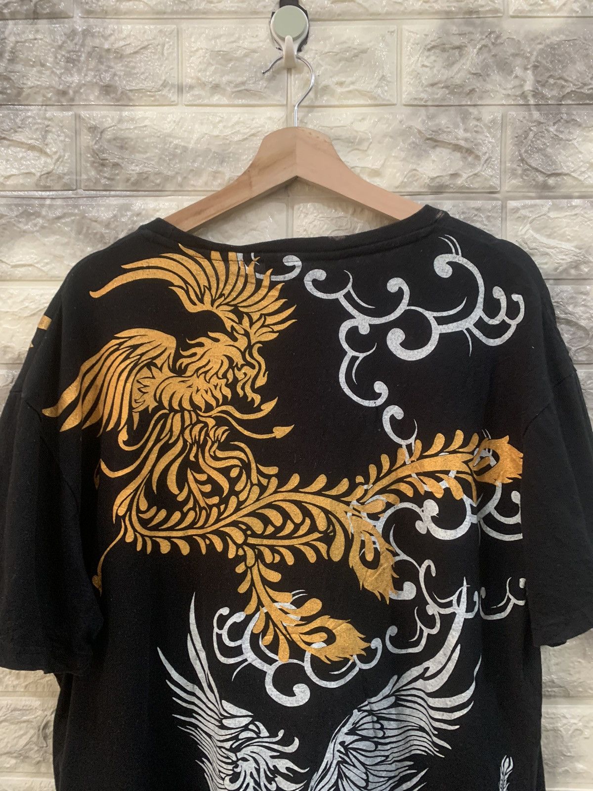Japanese Brand Bullet Noise Sukajan Tees Size US XXL / EU 58 / 5 - 8 Thumbnail